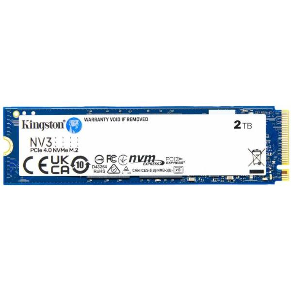 DD SOLIDO KINGSTON 2TB SNV3S M.2 2280 NVME PCIE 4.0