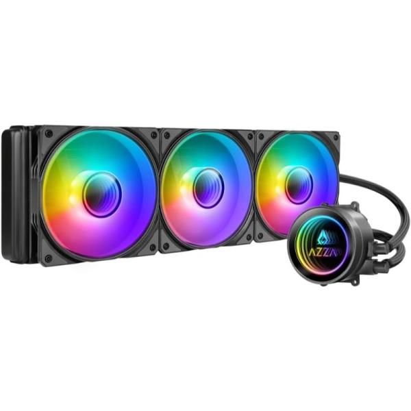 DISIPADOR AZZA (360C) ENFRIAMENTO LIQUIDO 360MM ARGB 1700-1200-1800/AMD5-AM4