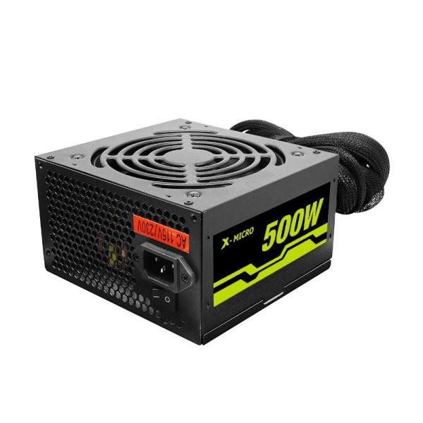 FUENTE PODER X-MICRO (XM500B) 500 WATTS 80+ BRONZE 110-230V
