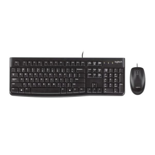KIT LOGITECH (MK120)TECLADO/MOUSE USB ESP
