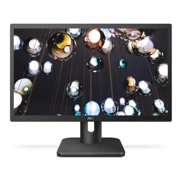 MONITOR AOC LED TN 19.5" (20E1H) WIDE HD+ 60HZ/VGA-HDMI/NEGRO