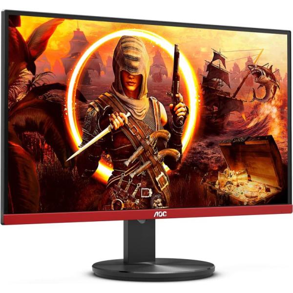 MONITOR AOC LED 24" (G2490VX) GAMING 144HZ FHD/DP-HDMI/NEGRO CON ROJO