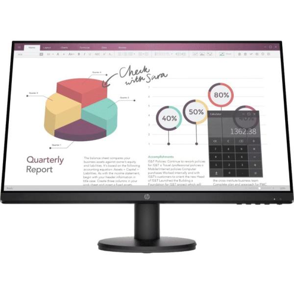 MONITOR HP (P24V) 24" FHD VGA/HDMI/NEGRO