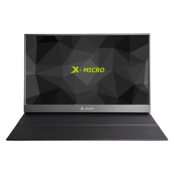 MONITOR X-MICRO LED 15.6" (X16F) PORTABLE TOUCH IPS FHD /MINI HDMI/USB-C