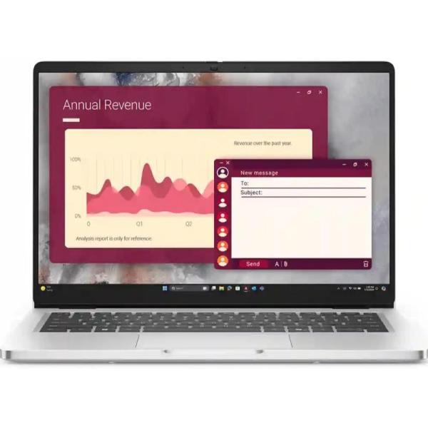 DELL PRO SILVER 14 ING W11PRO ULTRA 7 255U 1.70-5.20/16GB/512SSD/14"/3YR/PLATA