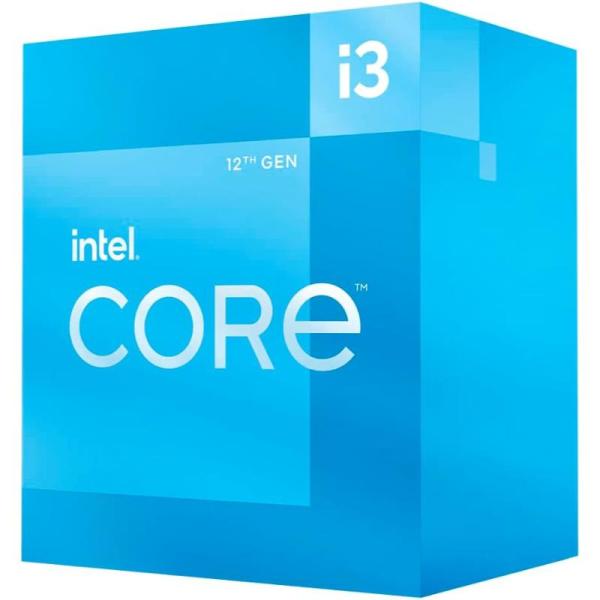 INTEL CORE I3 (12100) 3.30-4.30GHZ LGA1700 12GEN