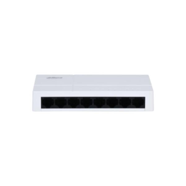 SWITCH DAHUA (PFS3008-8GT-L) 8PTS 10/100/1000 GIGABIT NO ADMINISTRABLE