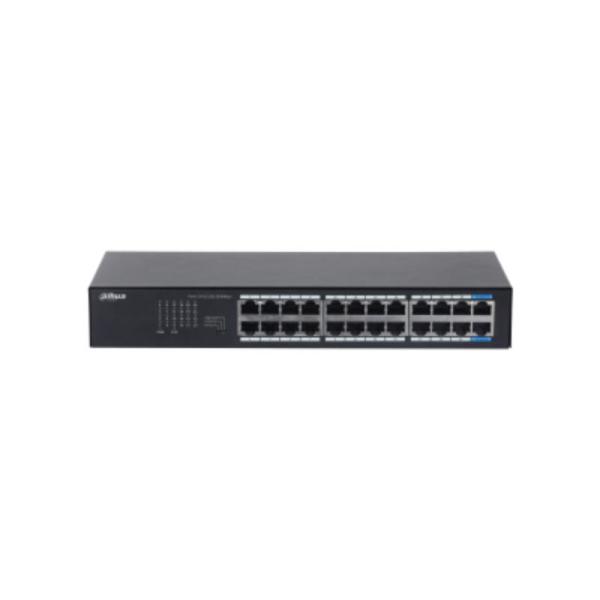 SWITCH DAHUA (S3024-24GT) 24PTS GIGABIT NO ADMINISTRABLE
