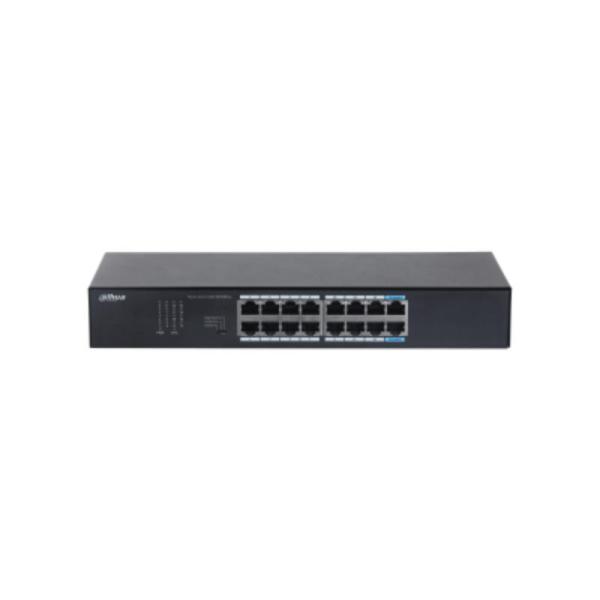 SWITCH DAHUA (S3016-16GT) 16PTS GIGABIT NO ADMINISTRABLE