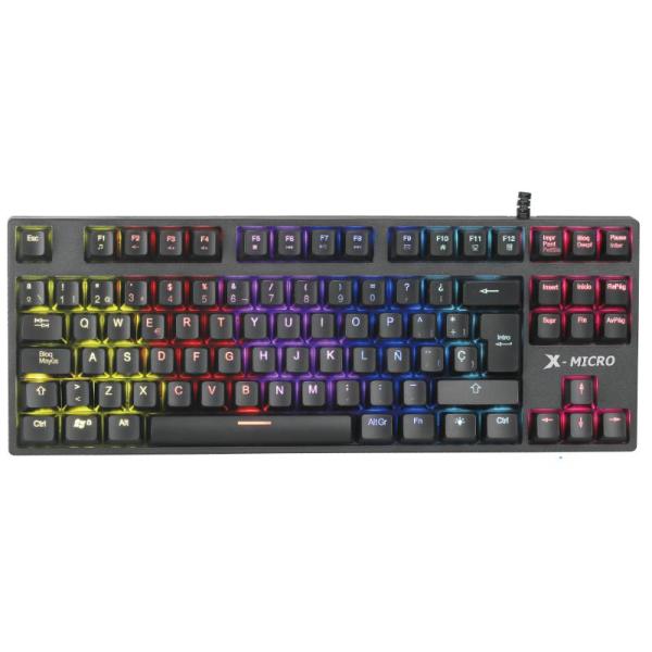 TECLADO X-MICRO (XGK-913) MECANICO RGB/USB/ESPA&Ntilde;OL