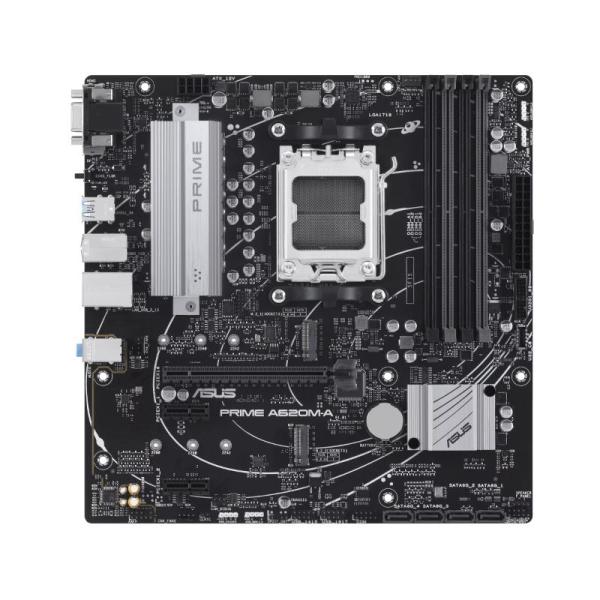 MICRO ATX ASUS (A620M-A) AM5/MAX192GB/4XDDR5/HDMI/VGA/DP