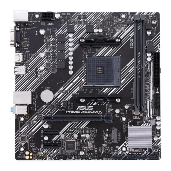 MICRO ATX ASUS (PRIME A520M-K) AM4/64GB/2XDDR4/VGA/HDMI
