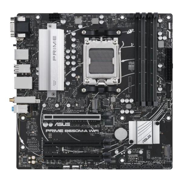 MICRO ATX ASUS (PRIME B650EM-A) (AMD) (AM5) WIFI MAX 256GB/4XDDR5/DP/HDMI