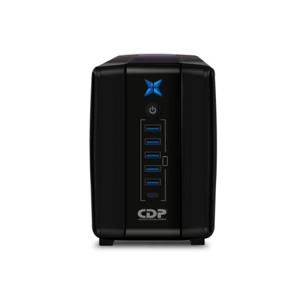 UPS CDP (R-UPR758) 750VA/375WATTS 8 TOMAS 110V