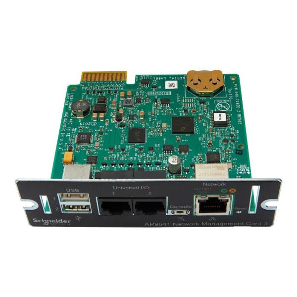 TARJETA PCI GESTION DE REDES 3 APC CON MONITOREO AMBIENTAL AP9641