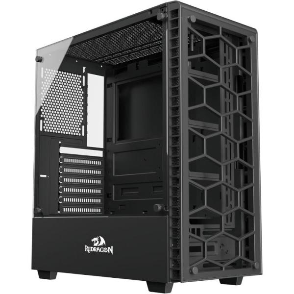 CASE REDRAGON (GC-624) ATX VIDRIO TEMPERADO/NEGRO