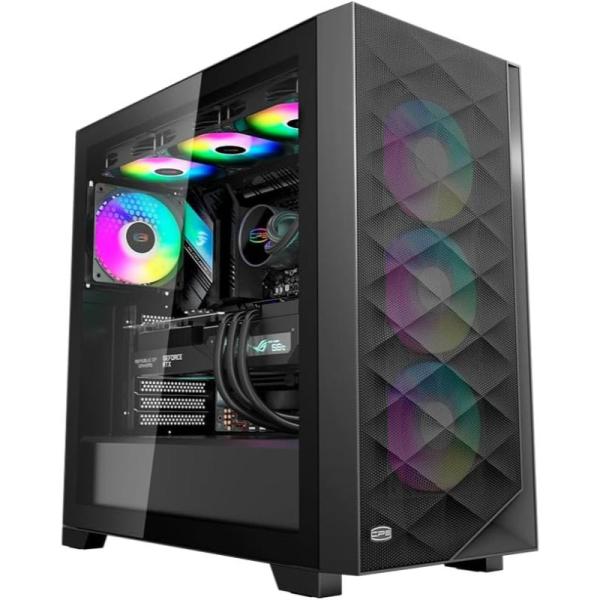 CASE PCCOOLER (CPS C3 D510) ATX VIDRIO TEMPERADO/NEGRO