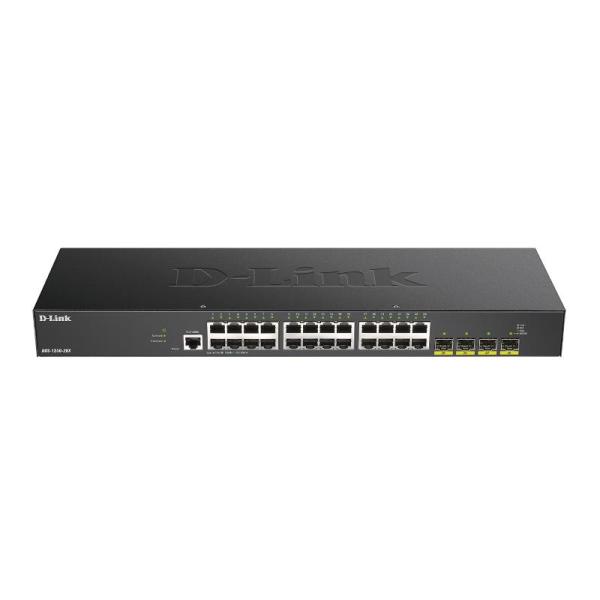 SWITCH D-LINK (DGS-1250-28XMP) 24 PORT 10/100/1000 128 GBPS POE