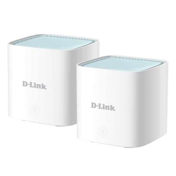 ROUTER D-LINK (M15-2) WIFI 6 AX1500 MESH DUAL BAND PACK DE 2 1201MBPS