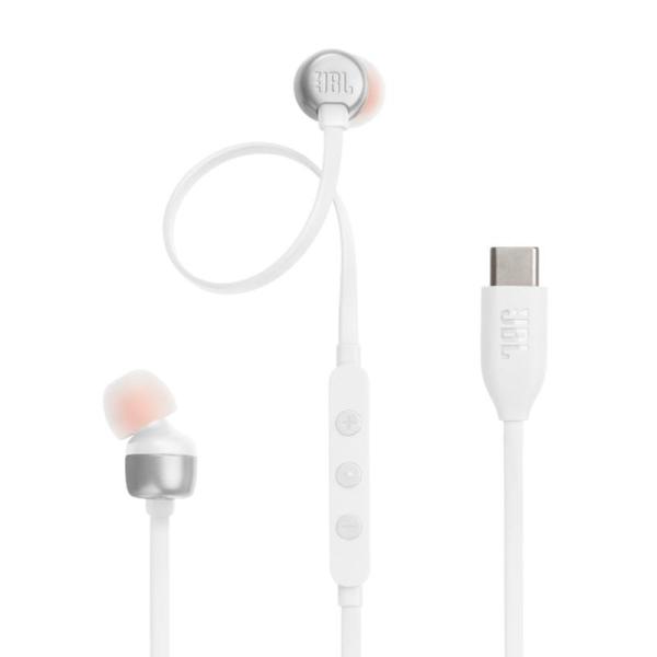 AUDIFONO JBL (TUNE 310C) EARBUDS USB-C BLANCO