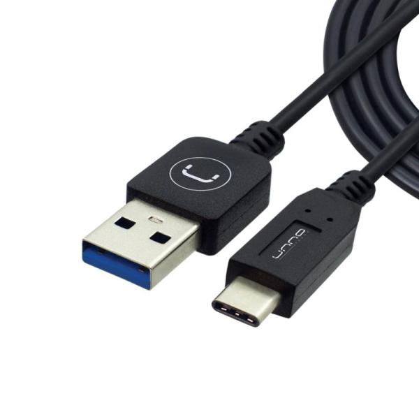 CABLE UNNO (CB4054BK) USB TIPO C 3.0 1.5M/5FT