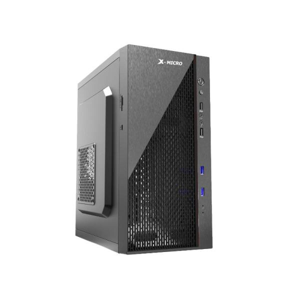 CASE X-MICRO (XMJ01A) CON FUENTE 650W NEGRO/2 USB 3.0