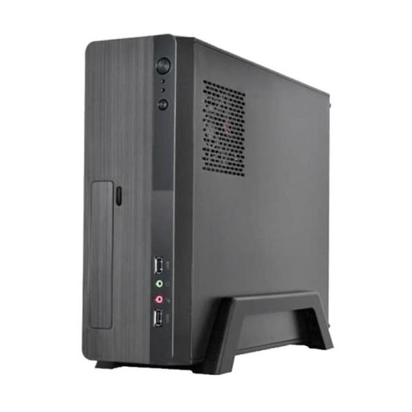 CASE ULTRA SLIM AGILER (C003) FUENTE 600W PLATA