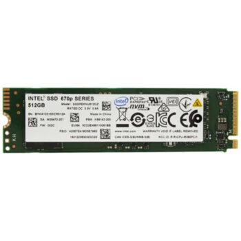 DD SOLIDO INTEL (670P) 512GB M.2 PCIE