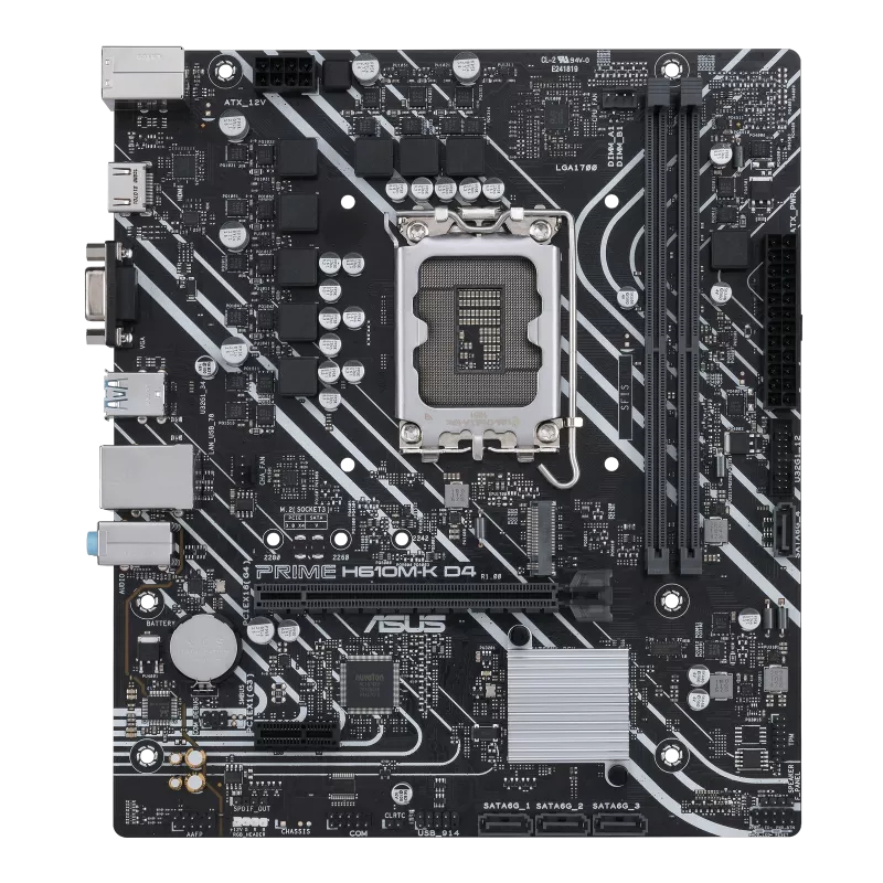 MICRO ATX ASUS (PRIME H610M-K) (1700) 12-13-14TH/MAX 96GB/2XDDR5/HDMI/VGA