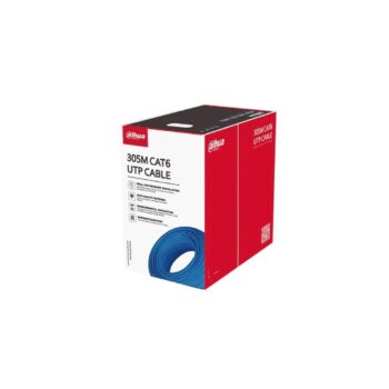 CABLE UTP DAHUA (PFM922I-6UN-C) CAT6 1000 FT AZUL