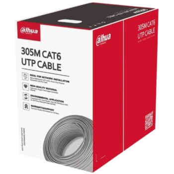 CABLE UTP DAHUA (PFM922I-6UN-C) CAT6 1000 FT GRIS