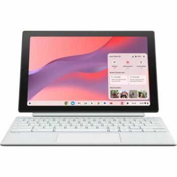 ASUS CHROMEBOOK CM30 DETACHABLE MTK KOMPANIO 520 128GB EMMC 8GB 10.5" WUXGA (1920X1200) TOUCHSCREEN CHROMEOS STYLUS INCLUDED DETACHABLE KEYBOARD FOG SILVER