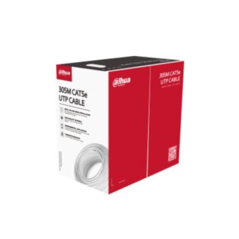 CABLE UTP DAHUA CAT5E 1000 FT BLANCO 100% COBRE ANSI