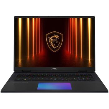 MSI TITAN HX AI A2XWJG-614 GAMING CORE™ ULTRA 9 285HX 3*2TB SSD 64GB 18" (3840X2400) 120HZ WIN11 PRO NVIDIA® RTX 5090 24576MB BLACK STEELSERIES RGB BACKLIT KEYBOARD
