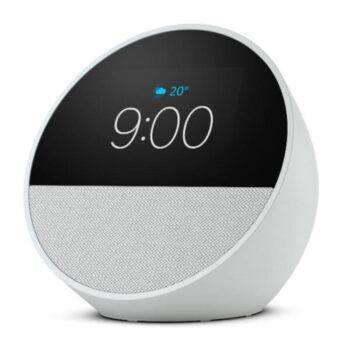 PARLANTE AMAZON ECHO SPOT SMART WIFI CON ALEXA/BLANCO
