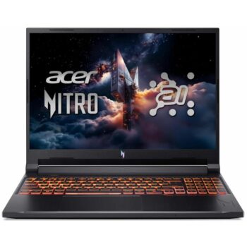 ACER NITRO V 16 ANV16-42-R309 GAMING AMD RYZEN™ 5 240 512GB SSD 16GB 16" (1920X1200) 180HZ WIN11 NVIDIA® RTX 5050 8192MB OBSIDIAN BLACK BACKLIT KEYBOARD