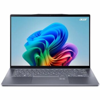 ACER SWIFT 14 AI COPILOT+ PC SNAPDRAGON X ELITE X1E-78-100 1TB SSD 16GB 14.5" (2560X1600) 120HZ TOUCHSCREEN WIN11 IRON BACKLIT KEYBOARD
