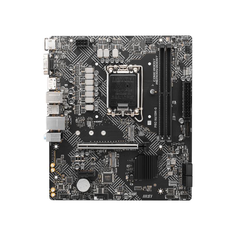 MICRO ATX MSI PRO H610M-G (1700) 12TH-14TH/MAX 96GB/2XDDR5/VGA/HDMI/DP