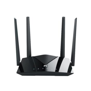 ROUTER MULTI-MODE NETIS (NX10) AX1500 WIFI 6 DUAL BAND 2.4-5.0GHZ 4 ANTENAS NEG
