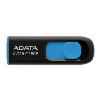 MEMORIA USB 128GB ADATA (AUV128) USB 3.2 NEGRO/CELESTE