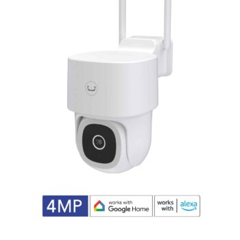 CAMARA UNNO (CM1430WT) DOMO INTELIGENTE EXTERIOR 360° 4MP WIFI
