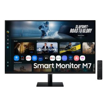 MONITOR SAMSUNG SMART 32" 4K (S32FM700UN) WIDE 60HZ HDMI/USB-C/USB-A/WIFI/AI